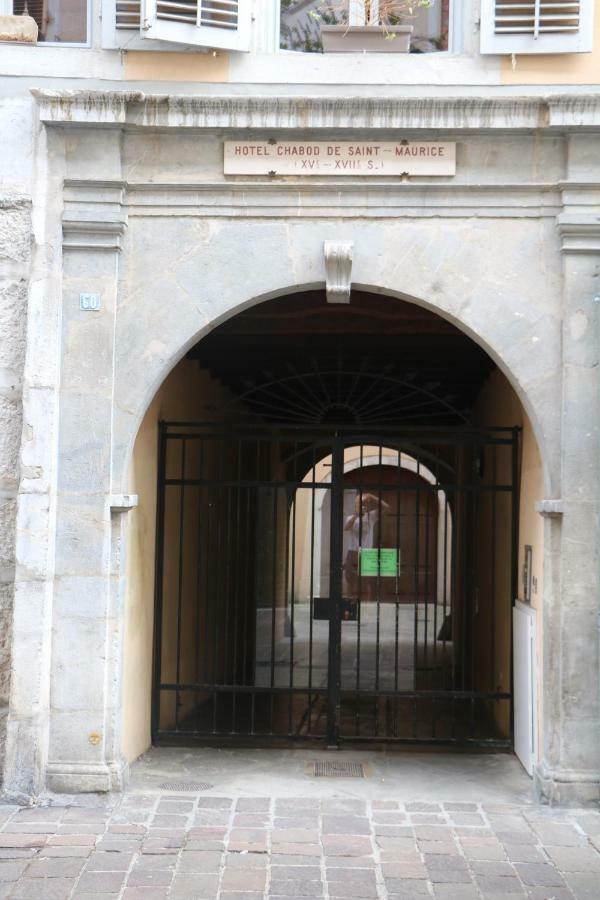 Apartament Chabot De Saint Maurice Meuble De Tourisme 3*** Chambéry Zewnętrze zdjęcie